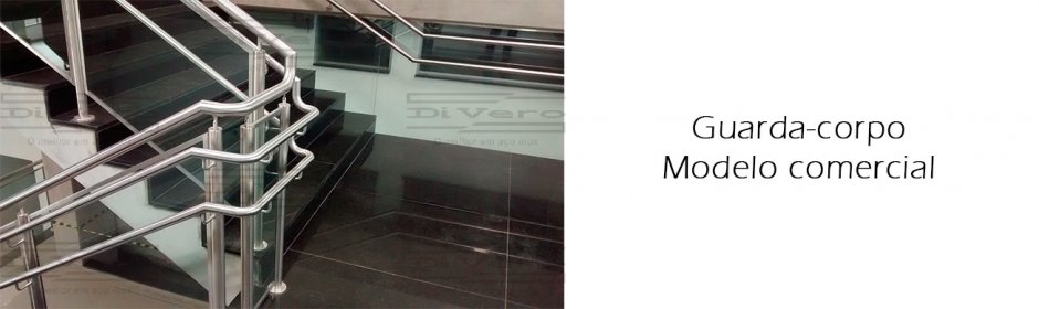 Banner Guarda-corpo modelo Comercial
