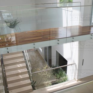 Guarda-corpo com Prolongadores maciços