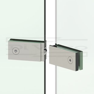 Trinco com Esfera Vidro/Vidro____D1491