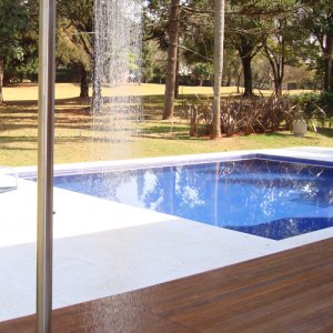 Estrutura para ducha em inox