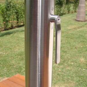 Estrutura para ducha em inox