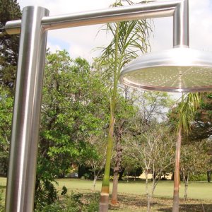 Estrutura para ducha em inox