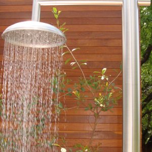 Estrutura para ducha em inox