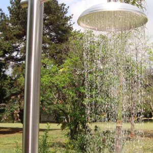 Estrutura para ducha em inox